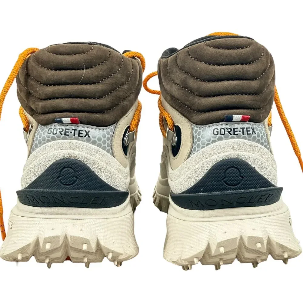 Moncler Trailgrip GTX High Hiking Boots Gore-Tex Beige Size 39